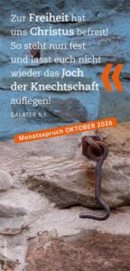 Monatsspruch Oktober